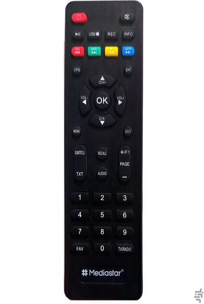 Mediastar Remote control - Image screenshot of android app