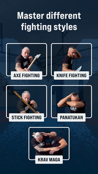 SAMI-X: Martial Arts & Defense - عکس برنامه موبایلی اندروید
