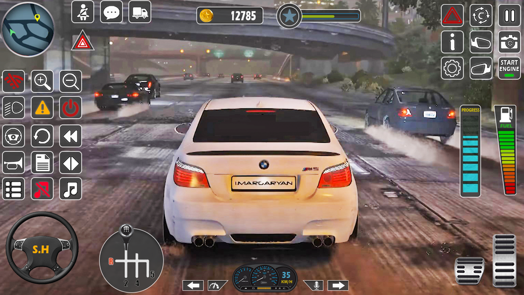 US Car Driving Game Simulator - Gameplay image of android game