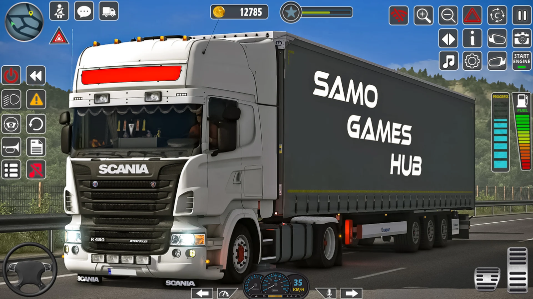 US City Truck Driving Games ۳D - عکس بازی موبایلی اندروید