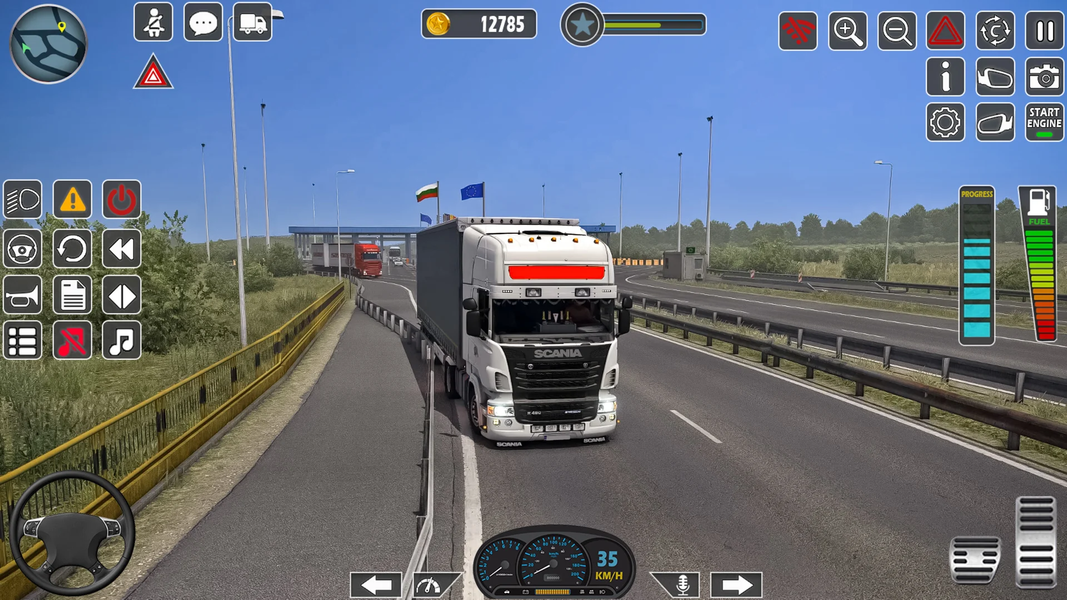 US City Truck Driving Games ۳D - عکس بازی موبایلی اندروید