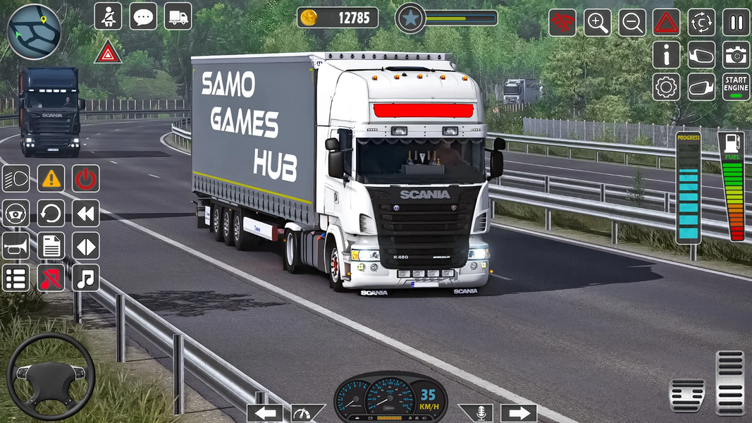 US City Truck Driving Games ۳D - عکس بازی موبایلی اندروید