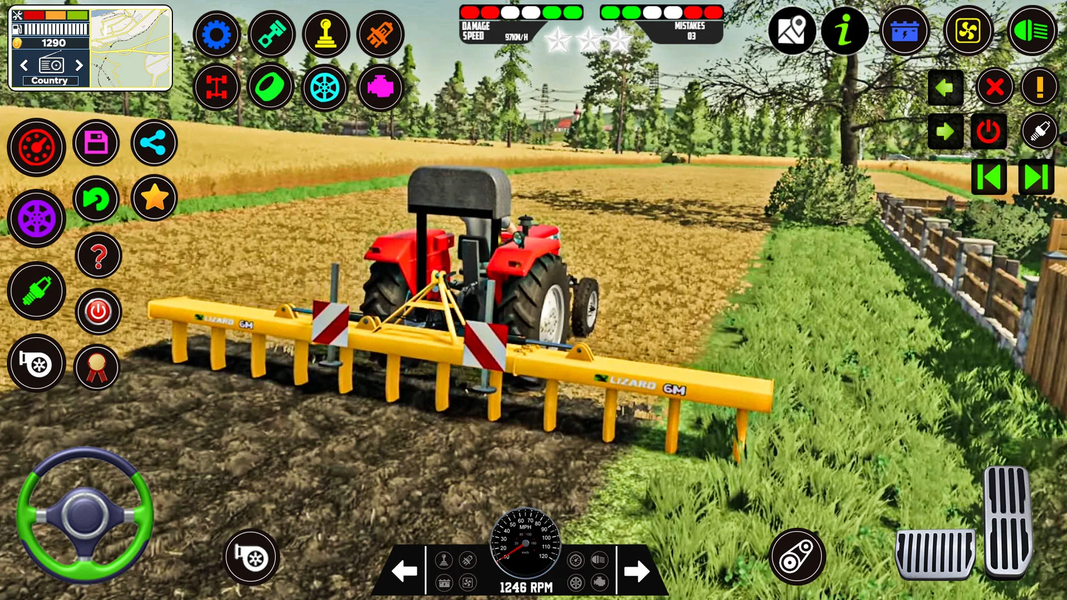 US Tractor Games ۳d - عکس بازی موبایلی اندروید