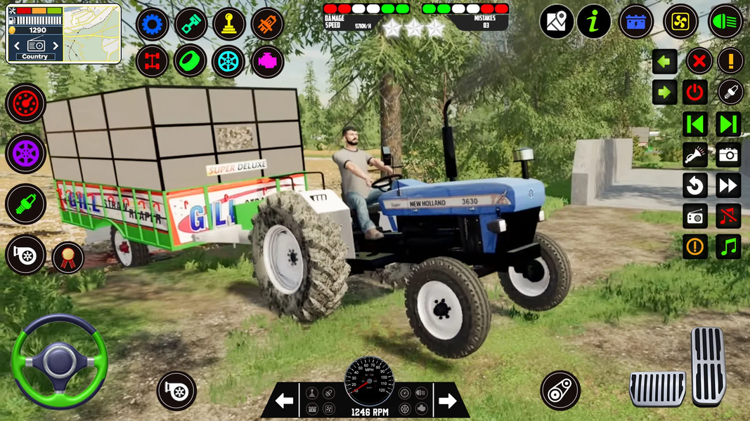 US Tractor Games ۳d - عکس بازی موبایلی اندروید