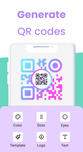 Scanero: QR Code Reader - عکس برنامه موبایلی اندروید