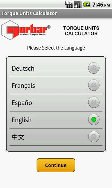 Norbar Torque Calculator - عکس برنامه موبایلی اندروید