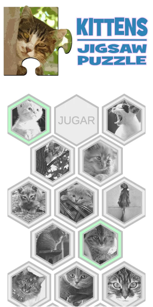 Kittens Jigsaw Puzzle - Gameplay image of android game