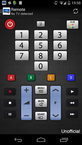 Remote for Samsung TV - Image screenshot of android app
