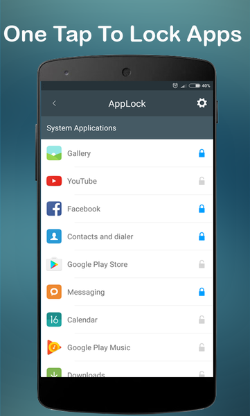 Lock apps - Pattern lock & Pas - Image screenshot of android app