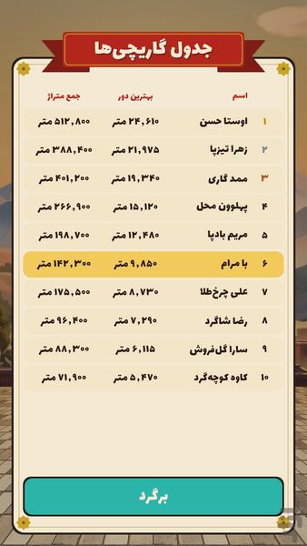 گاریچی - عکس بازی موبایلی اندروید
