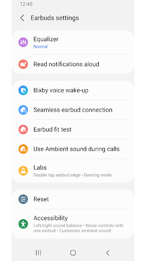 Galaxy Buds2 Manager - عکس برنامه موبایلی اندروید