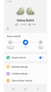 Galaxy Buds2 Manager - عکس برنامه موبایلی اندروید