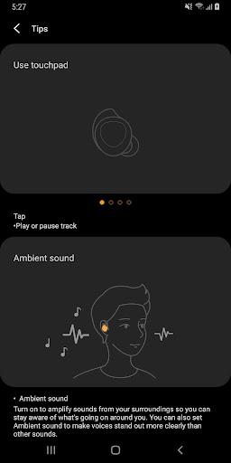 Galaxy Buds Manager - Image screenshot of android app