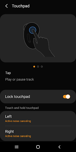 Galaxy Buds Live Manager - Image screenshot of android app