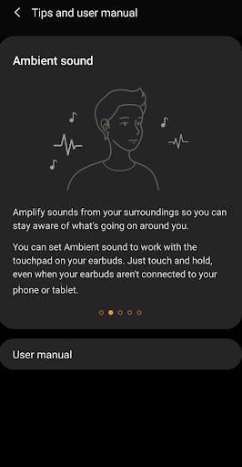 Galaxy Buds+ Manager - Image screenshot of android app