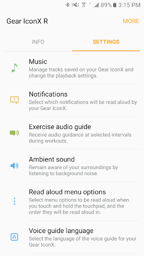 Gear IconX Plugin - Image screenshot of android app