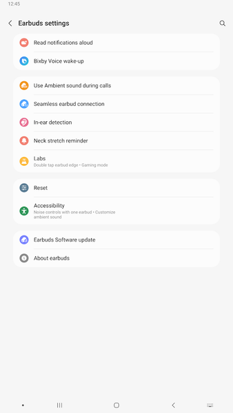 Galaxy Buds2 Pro Manager - Image screenshot of android app