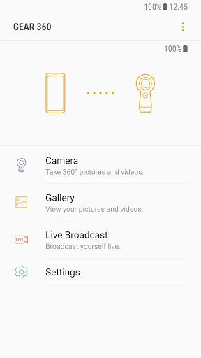 Samsung Gear 360 (New) - عکس برنامه موبایلی اندروید