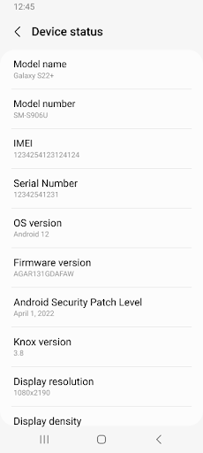 Knox Asset Intelligence - Image screenshot of android app