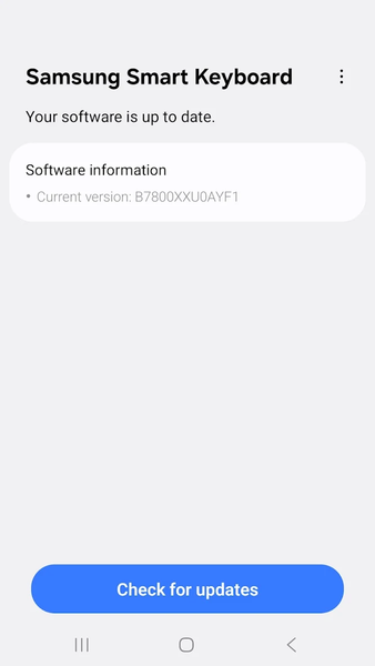 Samsung Smart Keyboard - عکس برنامه موبایلی اندروید