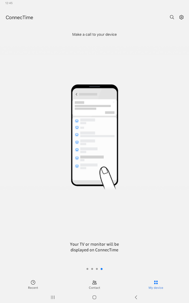 ConnecTime-Samsung video call - عکس برنامه موبایلی اندروید