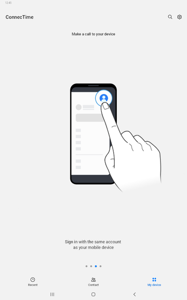 ConnecTime-Samsung video call - عکس برنامه موبایلی اندروید