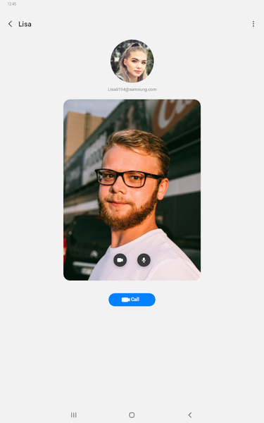 ConnecTime-Samsung video call - عکس برنامه موبایلی اندروید