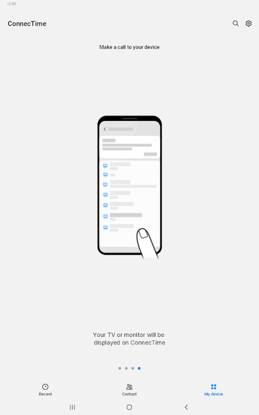 ConnecTime-Samsung video call - عکس برنامه موبایلی اندروید