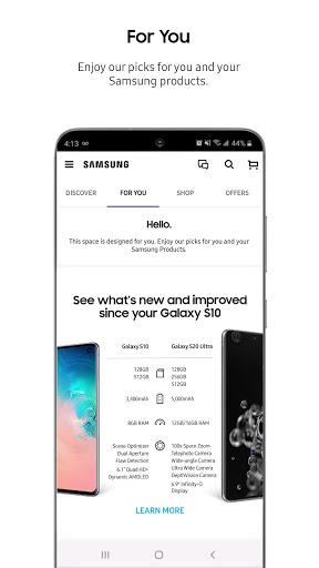 Shop Samsung - عکس برنامه موبایلی اندروید