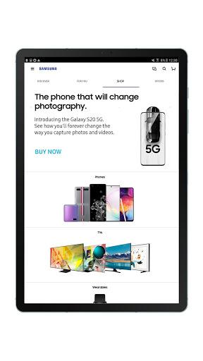 Shop Samsung - عکس برنامه موبایلی اندروید
