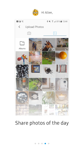 Samsung Family Hub - عکس برنامه موبایلی اندروید