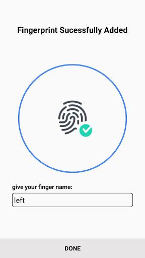 Fingerprint For Samsung - Image screenshot of android app