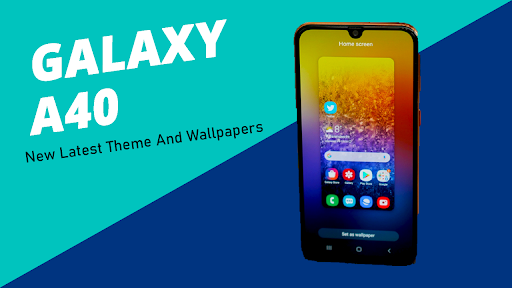 Samsung Galaxy A40 Launcher: Themes & Wallpaper - Image screenshot of android app