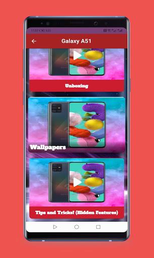 Samsung galaxy A51 - Image screenshot of android app