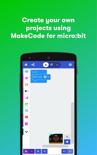 micro:bit - Image screenshot of android app