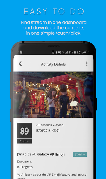 Samsung Plus Mobile - Image screenshot of android app