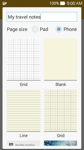 S Note - Image screenshot of android app