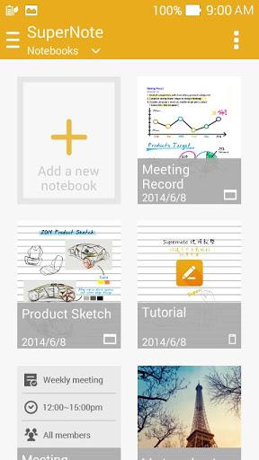 S Note - Image screenshot of android app