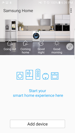 Samsung Smart Home - عکس برنامه موبایلی اندروید