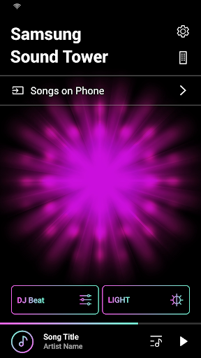 Samsung Sound Tower (Giga Part - Image screenshot of android app