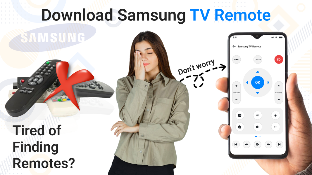 Samsung TV Remote - عکس برنامه موبایلی اندروید