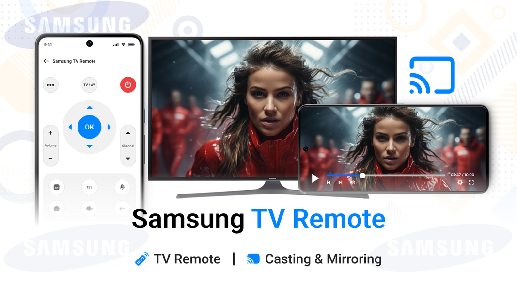 Remote for Smart Samsung TV - Image screenshot of android app