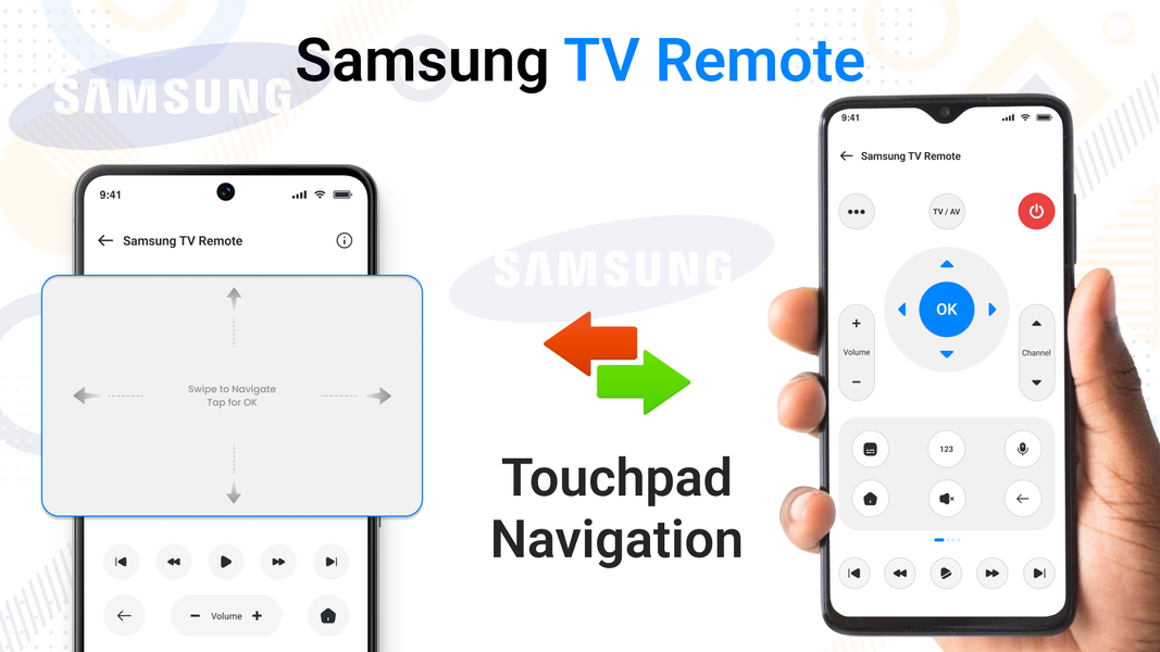 Samsung TV Remote - عکس برنامه موبایلی اندروید