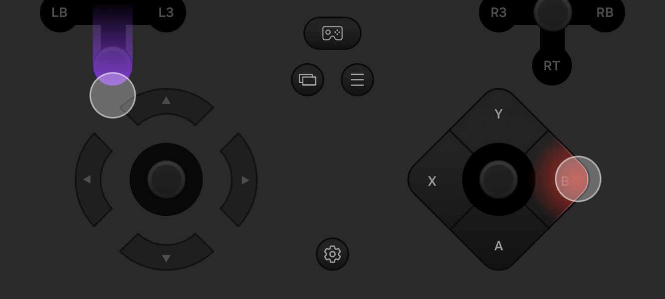 Virtual Gamepad - Image screenshot of android app