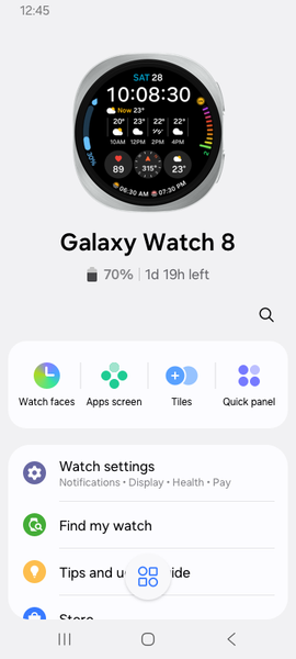 Watch Manager - عکس برنامه موبایلی اندروید