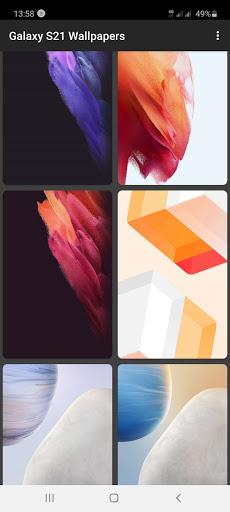 S21 Wallpaper & 4K S21 Ultra Wallpaper - Image screenshot of android app