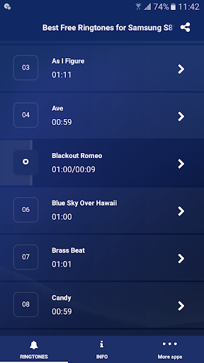 Free Ringtones for Samsung S8™ - عکس برنامه موبایلی اندروید