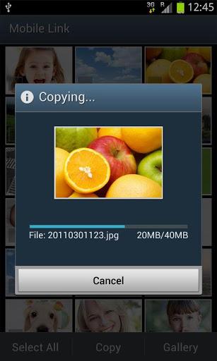Samsung SMART CAMERA App - Image screenshot of android app