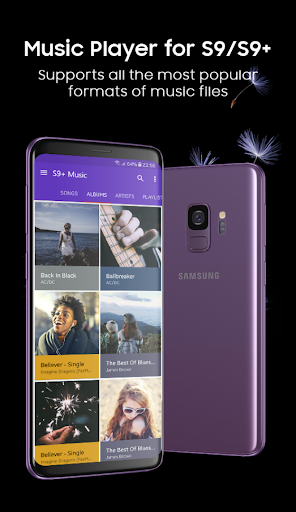Music Player & Equalizer- Musical for Galaxy S9 - عکس برنامه موبایلی اندروید