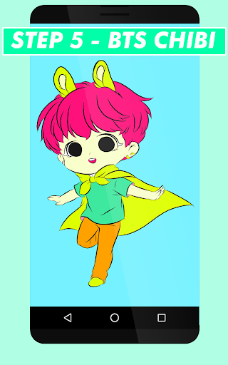 How to Draw BTS Chibi - عکس برنامه موبایلی اندروید